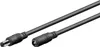 Goobay 76672 Cavo di prolunga CC, 1,5 m, nero, 1,5 m - con Anteprima dell’immagine prodotto 1