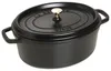 Staub Cocotte ovale nera 31 cm 5,5 litri 40509-319-0 Anteprima dell’immagine prodotto 1