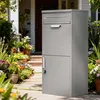 Balíkový box Wiltec šedý 500 x 370 x 1120 mm, domácí Náhled obrázku produktu 12