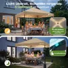 Sekey Faltpavillon 3x3 m mit Solar-LED, UPF 50+, Produktbild-Vorschau 6