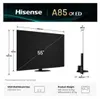 Hisense 55 '' A85Q | OLED Smart TV 4K 120 Hz, 139,7 cm Produktbild-Vorschau 9