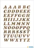 Herma 4192 VARIO Buchstaben - Ø 8 mm - A bis Z - gold - Produktbild-Vorschau 3