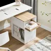 SoBuy ASK08-WN Biurko na kółkach Szafka na akta Biurko na Podgląd zdjęcia produktu 2