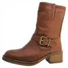 Poelman: Scarpe da donna, stivali, color marrone, casual Anteprima dell’immagine prodotto 1