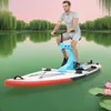 Aufblasbares Wasserfahrrad - Tretboot - Tragkraft 100 kg - Produktbild-Vorschau 3