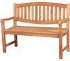 Teakholz Garten-/Balkonsitzbank - bene living - Bradford Produktbild-Vorschau 1