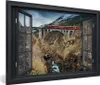 MuchoWow® MuchoWow® Gerahmtes Poster Aussicht - Berg - Zug Produktbild-Vorschau 1