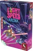A box for the board game Light Speed Arena, showing cartoon spaceships and a futuristic arena. Voir les images du produit