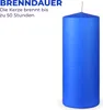 HS Candle candele a colonna 4-pack "blu scuro", dimensioni Anteprima dell’immagine prodotto 2