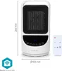 Nedis HTFA22WTW, Elektrický přímotop, Keramický, Android, Náhled obrázku produktu 5