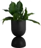 Present Time – Tonar großer Blumentopf – Schwarz Produktbild-Vorschau 2