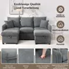 U-Form Ecksofa mit Staufunktion & Schlaffunktion - Inkl. Produktbild-Vorschau 2