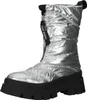 Steve Madden Savannah Boots Silber in Gr. 40 Produktbild-Vorschau 3