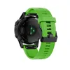 Strap-it Garmin Fenix 7 Silikonarmband (Grün) Produktbild-Vorschau 2