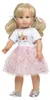 puppenkleid Einhorn 28-35 cm weiß/rosa 2-teilig Produktbild-Vorschau 2