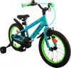 VOLARE bicicletta per bambini Rocky 16 pollici, verde Anteprima dell’immagine prodotto 3
