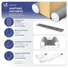 VOUNOT® 2-delige set, tochtstrip voor deuren, afsnijbaar, Productafbeelding-voorbeeld 3