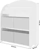 Dětský regál "Orust" se 4 úložnými boxy s motivem koaly Náhled obrázku produktu 3