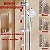 Duschkopfhalterung Brausehalter Verstellbar Handbrause Produktbild-Vorschau 3