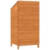vidaXL Abri à outils Marron 55x52x112 cm Sapin massif Voir les images du produit 6