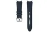 Two navy blue watch bands are displayed against a white background. Produktbild-Vorschau