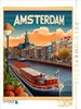 CALVENDO Puzzle Amsterdam | 1000 Teile Lege-Größe 64x48cm Produktbild-Vorschau 1