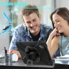 A couple is looking at a tablet in a protective case. Produktbild-Vorschau