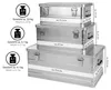 ONVAYA® Alubox 3er Set stapelbar | Alukisten mit Deckel | Produktbild-Vorschau 7