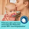 Canpol Babies 2 ciucci simmetrici in silicone, 0-6m, Neon Anteprima dell’immagine prodotto 9