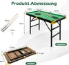 COSTWAY Table de billard pliante, Table de billard, Table Voir les images du produit 3