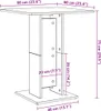 Bistrotisch Sonoma-Eiche 60x60x75 cm Holzwerkstoff Produktbild-Vorschau 9
