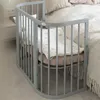Babybett, Beistellbett aus Holz, 5in1 mit Matratze, Produktbild-Vorschau 6