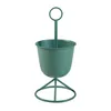 Blumenständer 'Alphen' 1 Topf 48x23cm Metall Grün Produktbild-Vorschau 2