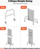 VEVOR Gitterwandpaneele Gitterwand 60 x 164 cm 1 Stk. Produktbild-Vorschau 5