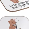 Mr. & Mrs. Panda Untersetzer für Gläser Bassethorn Klänge - Produktbild-Vorschau 5