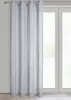 Gardine NELI silber 140x250 cm  Ösen Ösenvorhang Produktbild-Vorschau 2