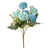 Clayre & Eef Fleur artificielle 28 cm bleu plastique Voir les images du produit 2