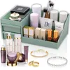 Organizér na make-up, organizér na kozmetiku s 2 zásuvkami Náhľad obrázku produktu 1