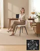 VASAGLE Drehbare Esszimmerstühle 4er Set, Ergonomische Produktbild-Vorschau 3