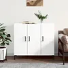 vidaXL Sideboard Weiß 90x34x80 cm Holzwerkstoff Produktbild-Vorschau 1