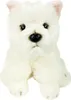 Kuscheltier Hund West Highland Terrier 30 cm sitzend weiß Produktbild-Vorschau 2