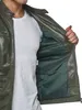 Tazzio Herren Jacke Lederjacke Biker Echtleder 19709 Khaki Produktbild-Vorschau 6