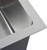 vidaXL Ručne vyrobený kuchynský drez z nehrdzavejúcej ocele Náhľad obrázku produktu 6