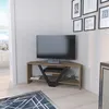 A modern living room corner with a TV stand and television. Anteprima dell’immagine prodotto