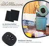 Geruchsdichter und nachhaltiger Biomülleimer von HMF für 3 Liter in Schwarz Podgląd zdjęcia produktu