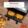 alpina Double Airfryer XXL - Air Fryer 2 Kammern von 4L - Produktbild-Vorschau 10