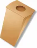 A single brown vacuum cleaner bag with a circular opening at the top. Anteprima dell’immagine prodotto
