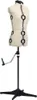 vidaXL Dressmaker's Dummy Adjustable Female Cream S Veľkosť Náhľad obrázku produktu 1