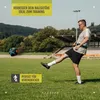 Racetex Fussballtrainer mit Schnur [EINSTELLBARE LÄNGE] - Produktbild-Vorschau 3