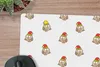 MuchoWow® Mauspad Mousepad Eule - Weihnachtsmannmütze - Produktbild-Vorschau 2